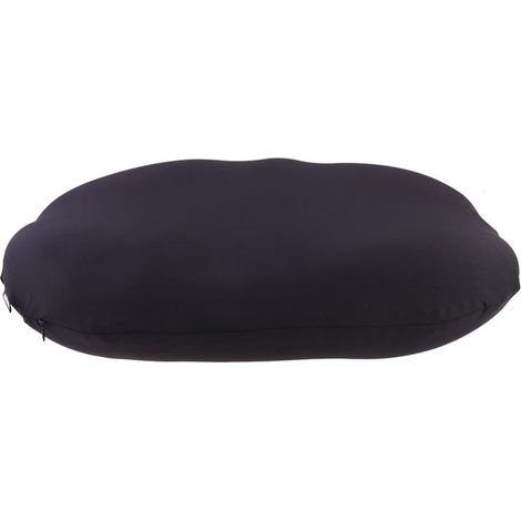 Coussin de Dossier Oreiller de Sommeil Multifonction, Polyester Fibre et Élasthanne, Noir, Ne Se Déforme Pas, pour Pause Déjeuner à Domicile Magasin (1/5)
