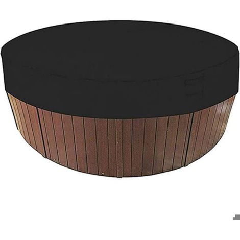 Housse de Protection pour Spa Rond - Étanche et Résistante aux Intempéries (1/5)