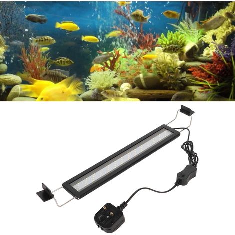 Éclairage LED Variable pour Aquarium - Lumière de Fond Marin à 4 Rangs, Compatible avec les Prises Européennes 220V - Idéal pour la Vie Aquatique-AUTRES (1/5)