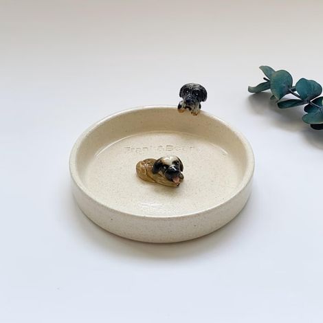 New Ceramic Ring Tray with Ceramic Pet Ring Tray Jewelry Organizer (Model H)