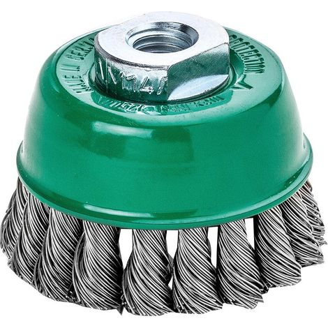 LESSMANN Topfbürste Edelstahl gezopft 65x0,5mm (1/4)