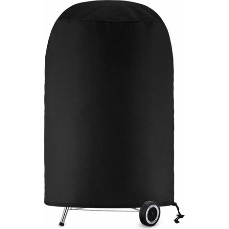 Telo protettivo per barbecue, telo rotondo per barbecue, copertura protettiva per barbecue, copertura impermeabile e resistente ai raggi UV (70 x 70 cm)