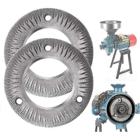 Accessoire pour moulin à grains commercial, 2 grilles de broyage pour unités 3000W 110V (1/5)