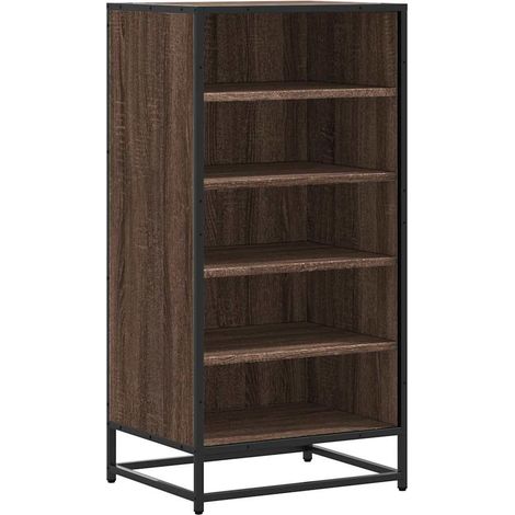 Maison Exclusive - Zapatero madera contrachapada roble marrón 48x