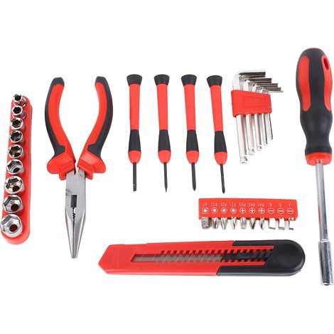 Coffret d'outils de quincaillerie 31 pièces (1/5)