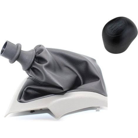 Schaltknauf + Schaltsack mit Rahmen für Fiat Ducato, Peugeot Boxer und Citroën Jumper – 6 Gänge – OEM 1608508580 / 46314090