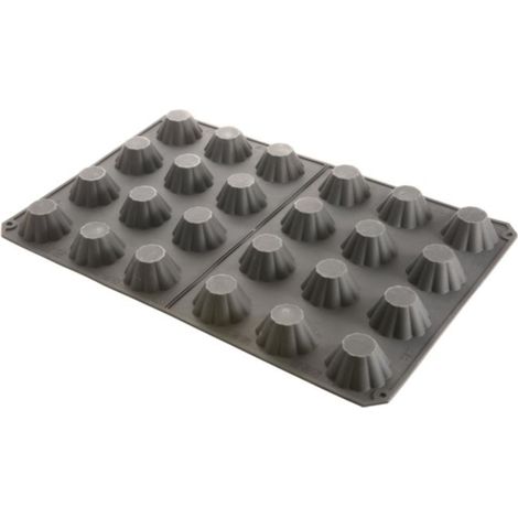 Moule Silicone 600 x 400 mm pour 24 Mini Brioches - Pujadas