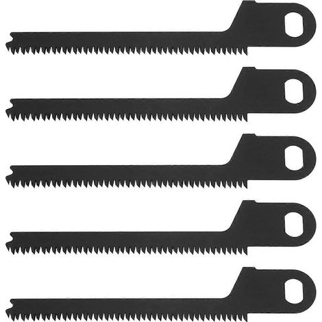 Lot de 5 lames de scie SSB135CT compatibles avec les scies Black & Decker Scorpion FKS890E (1/5)