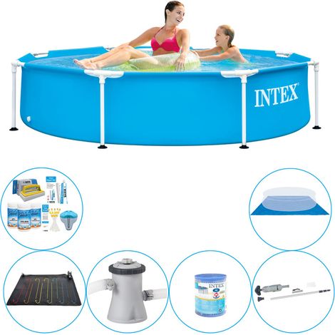 Intex Piscine Tubulaire Ronde - 244x51 cm - 6-pièces S20985 (1/5)