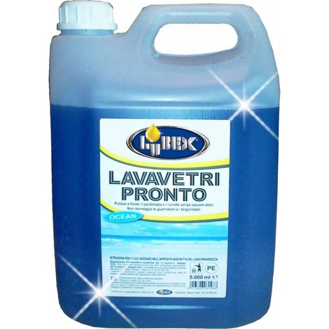 DA tergent liquide Lubex pour lave-glace de 5 litres pour pare-brise de voiture