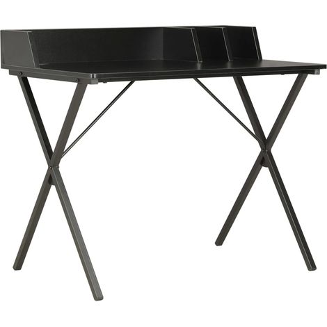 Bureau noir 80x50x84 cm