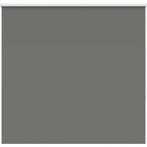 Verdunkelungsrollo Grau 150x175cm Stoffbreite 146,6cm Polyester
