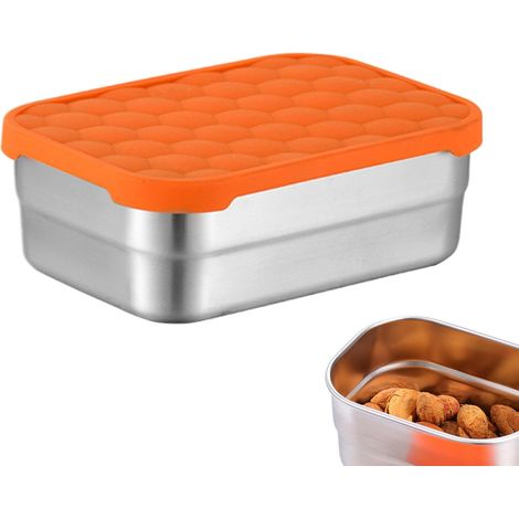 Lunch Boxes, Easy Open Stainless Steel Utensils