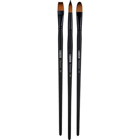Talens art creation pinceles óleo y acrílico fibra sintética xl set 3 ud