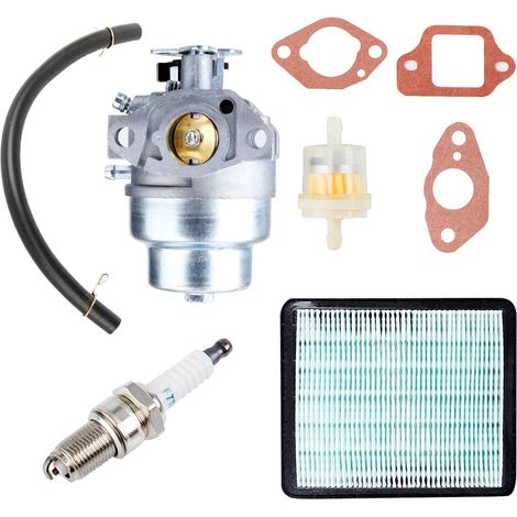 Carburateur GCV160 – avec filtre à air + bougie – pour moteurs GCV160 – tondeuses HRB216 / HRR216 / HRS216 / HRT216 / HRZ216