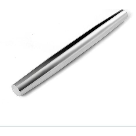 APEX Rouleau à pâtisserie en acier inoxydable, parfait pour la cuisson des pizzas et des biscuits, un cadeau idéal pour les pâtissiers. (1/5)