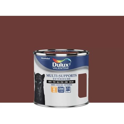 Peinture Dulux Valentine multi-supports extérieure Ton Bois 0,125 L (1/3)