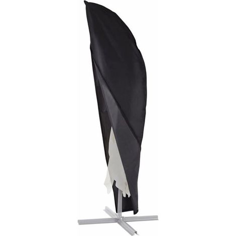 Ultranatura Abdeckhülle für Schirm mit Ausleger - 210D Oxford-Polyester, UV-Schutz, Maße 265 cm