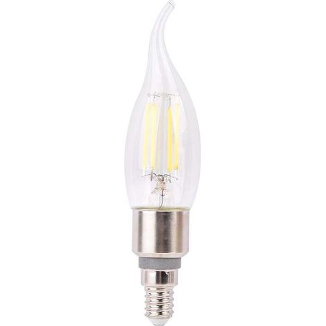 Lampadina vento LED CT35 Fil SM WiFi E14 40W 2700K