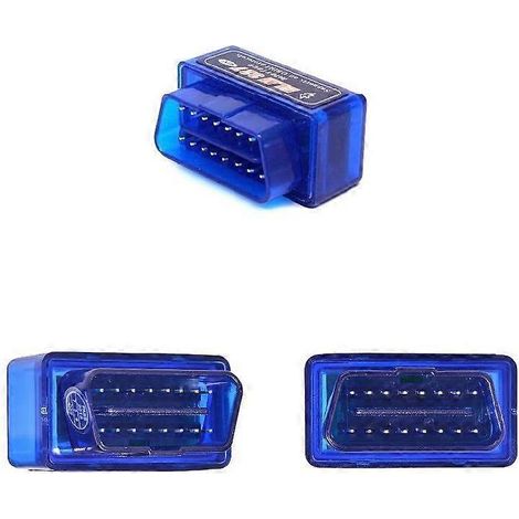 Mini outil de diagnostic automobile, scanner pour appareils Android OBDII/OBD2, version 2.1, compatible Bluetooth (nouveau). (1/4)