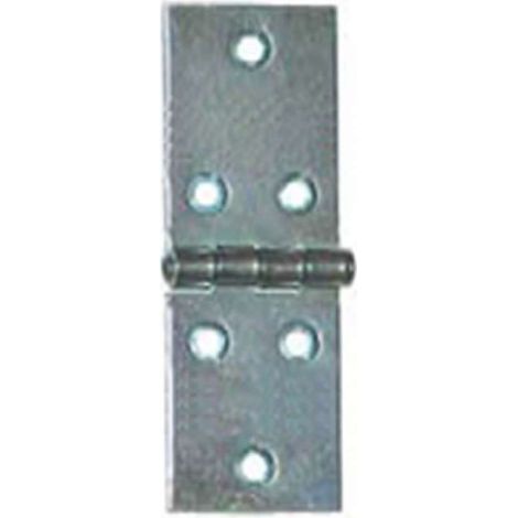 Cerniere lunghe 80x25 mm 4 pz acciaio zincato
