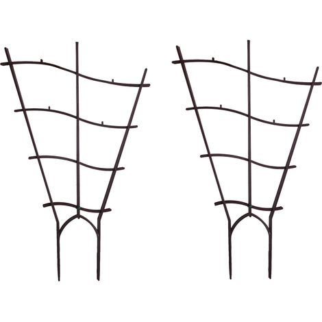 Halter Strend Pro L-712-1, Pack. 2 Stk, ABS, Stützständer für Blumen, 460x285 mm
