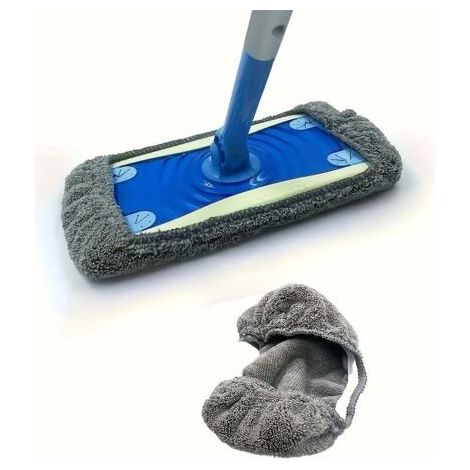 Green Mobility-Lot de 6 lingettes nettoyantes réutilisables en microfibre, lavables et faciles à dépoussiérer, pour un nettoyage à sec ou humide. Idéal pour la maison. (1/4)