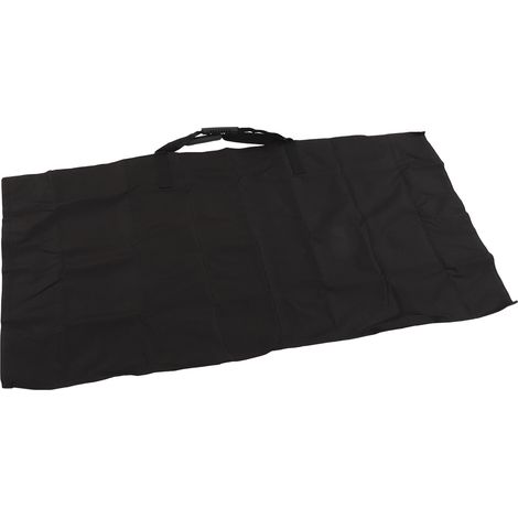 2-in-1-Gartenlaubsack, Laubmatte für den Außenbereich, Müllbeutel zur Aufbewahrung von Laub, Schwarz (1/5)