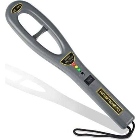 Metal detector portatile ad alta sensibilità, ideale per occasioni importanti, metropolitane e parchi. (1/4)