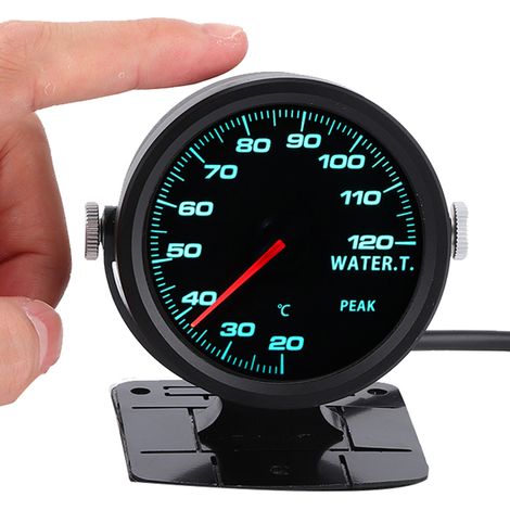 (Produit sous licence) Manomètre de température d'eau mécanique monofonction multicolore Cammus 60 mm OBD2 pour modification automobile (pile incluse) (1/5)