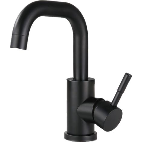 Robinet d'évier extractible en acier inoxydable (1/2)