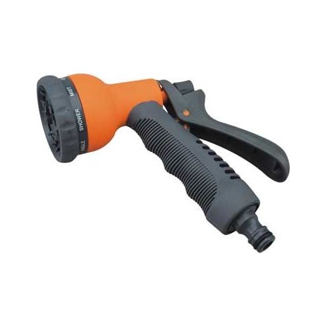 Pistola multigetto soft per innaffiare Cardinale 8 getti
