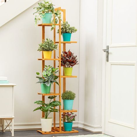 Supports à plantes étagère de jardin support de fleur 7 niveaux (1/5)