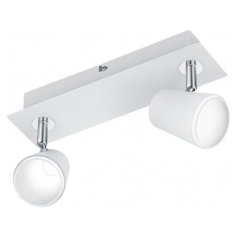 Lampada Soffitto e Parete 2 Faretti Spot Orientabili Narcos Bianco Trio Lighting (1/2)