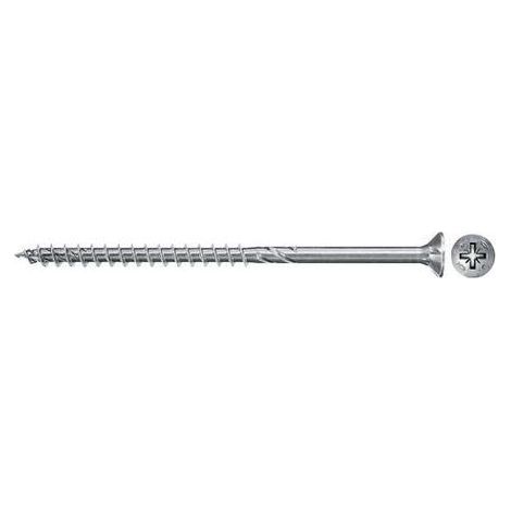 Tornillos PowerFast II FPF II CZP, 45x70 BC, cabeza avellanada, engarce PZ, rosca parcial, cincado, caja 50  Fischer 670324
