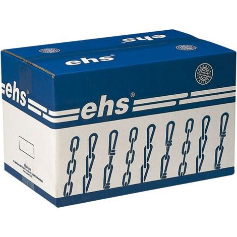 Cadena malla Genovesa caja - ø 10 x 40 mm. / 15 m.