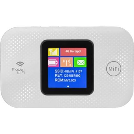 Routeur WiFi portable - - M24 - 4G LTE - Batterie 3200 mAh - 10 utilisateurs (1/4)