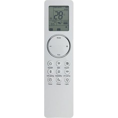 Télécommande de remplacement YBE1F pour climatiseur GREE TOSOT (1/4)