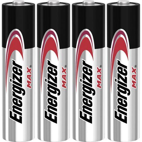 4 Piles 1.5V LR03 AAA Alcaline Energizer Max