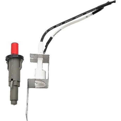 Kit de montage pour allumeur piézoélectrique, kit d'allumage par étincelle avec câble pour barbecue Weber Q100 Q200 Q1000 Q2000 (pièces détachées). (1/5)
