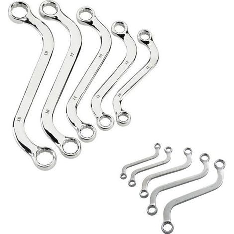 SET 5 CHIAVI AD ESSE POLIGONALI CON PROFILO INTERNO MULTIGRIP 10-19 mm MR70074