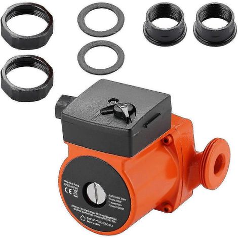 Pompe de circulation d'eau chaude, compatible avec LPS25-6S/130, 1/8 CV, 220-240 volts, 55 litres/minute (1/5)