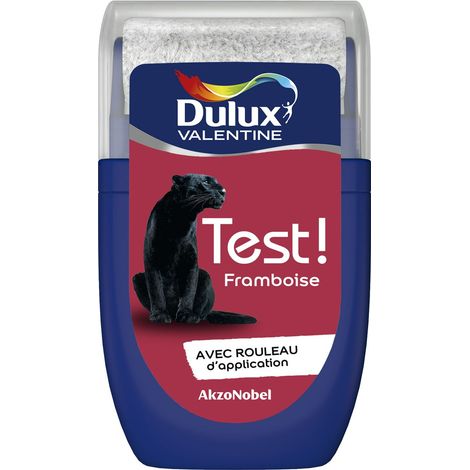 Testeur couleur Framboise 30 mL - Peinture Dulux Valentine
