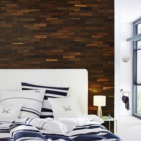 Parement Bois Taiga Revêtement Mural Bois 200mm  1m² (1/5)