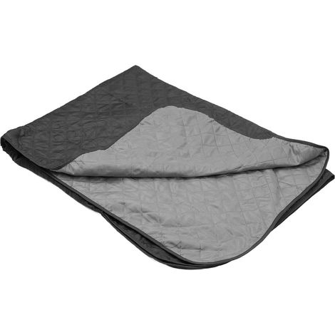 Housse de protection pour canapé, imperméable, lavable, résistante à l'usure, 2 places, en polyester, pour animaux de compagnie, grise (1/5)