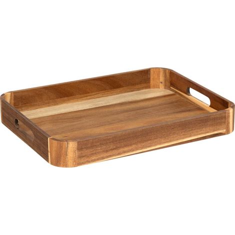 Vassoio rettangolare 40x30cm acacia - 5five (1/2)