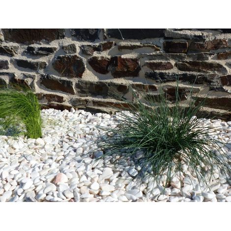 Galet Blanc Rosé 12-24 Pack de 10 M² - 20 sacs - 400 kg