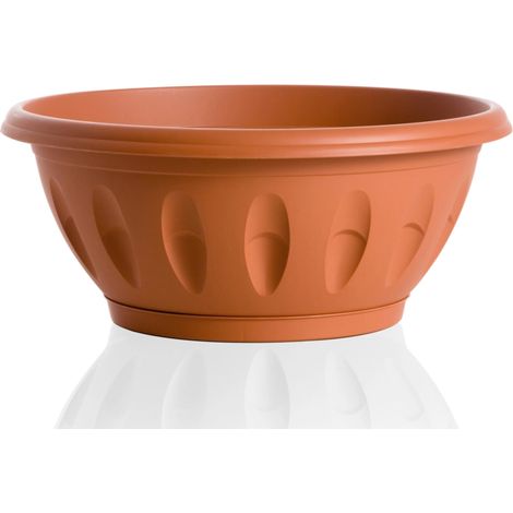 ciotola alba d. 20 terracotta (1/4)
