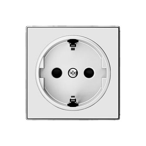 Copri base spina schuko 2P + TT BIANCO SOFT NIESSEN SKY 8588 BL