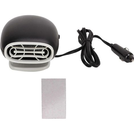 Chauffage de voiture 12 V 150 W avec ventilateur rotatif à 360° pour pare-brise, chauffage et refroidissement. Dégivreur de pare-brise pour véhicule.